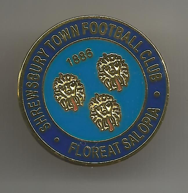 Badge Shrewsbury Town FC NEW LOGO